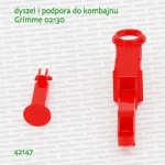 42147 BRUDER Dyszel i podpora do kombajnu Grimme 02130