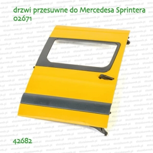 42682 BRUDER Drzwi boczne odsuwane do Mercedesa Sprintera DHL 02671