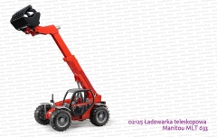 02125 BRUDER Ładowarka teleskopowa Manitou MLT 633