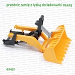 42431 BRUDER Ramię przednie z łyżką do ładowarki 02425