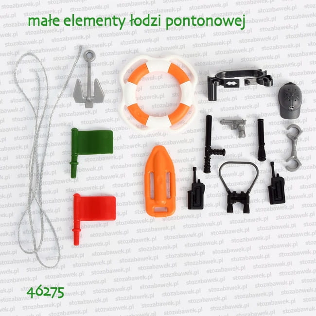 46275 BRUDER Małe elementy łodzi pontonowej