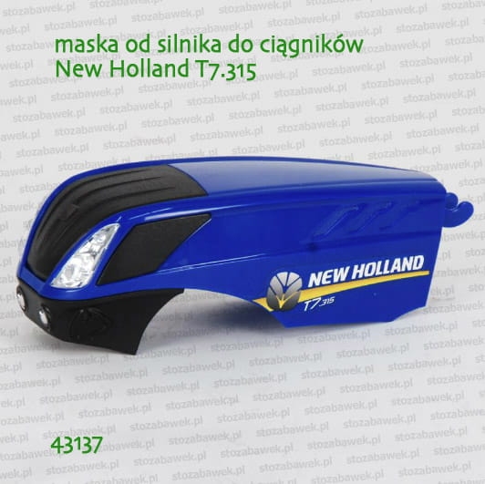 43137 BRUDER Maska od silnika do ciągników New Holland T7.315