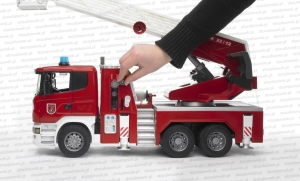 Bruder 03590 Scania R straż pożarna z pompą wodną - pokrętło pompy wodnej