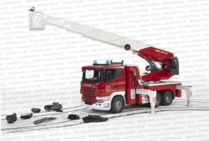 Bruder 03590 Scania R straż pożarna z pompą wodną