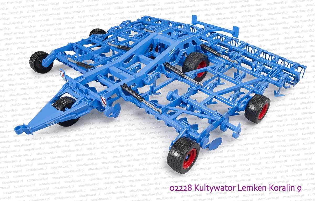 02228 BRUDER Kultywator Lemken Koralin 9