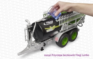 02036 BRUDER Przyczepa beczkowóz Fliegl Jumbo