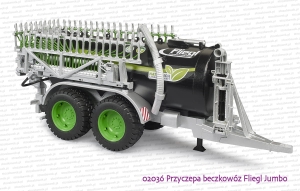 02036 BRUDER Przyczepa beczkowóz Fliegl Jumbo