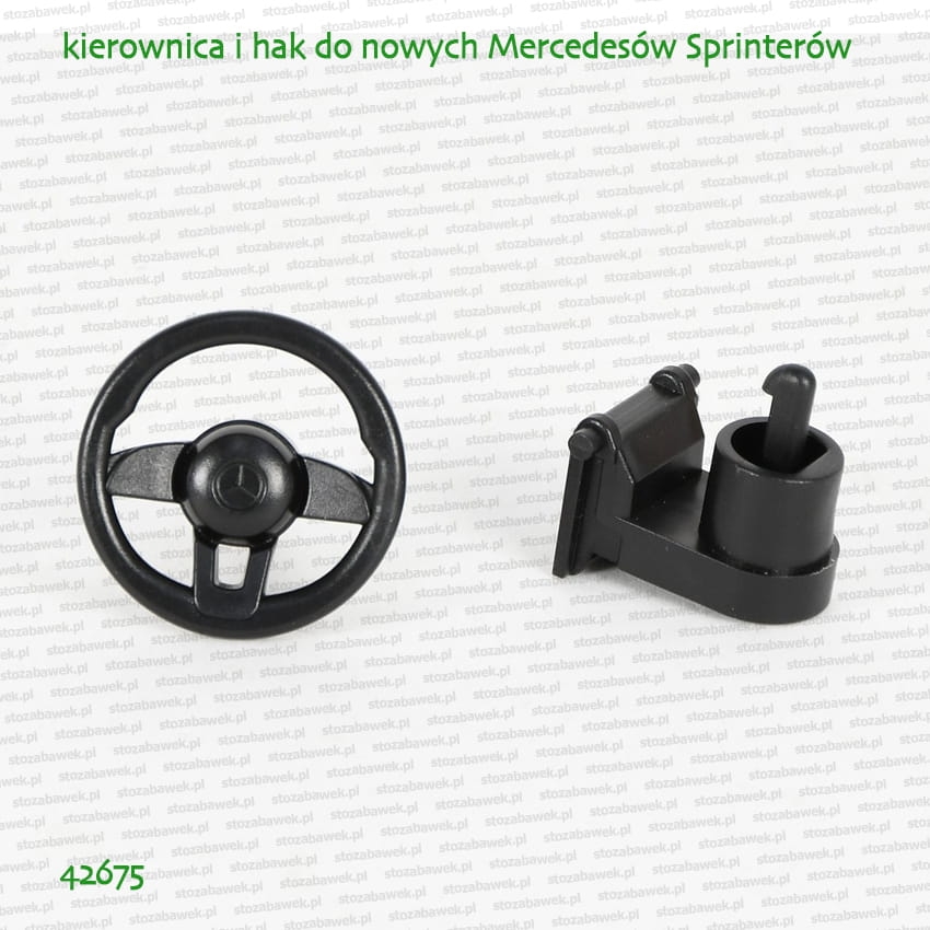 42675 Kierownica i hak do Mercedesów Sprinterów