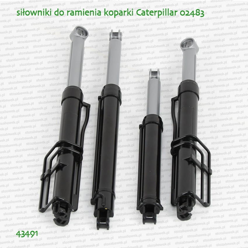 43491 BRUDER Siłowniki do koparki 02483 - 4 szt