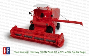 E699 Kombajn zbożowy BIZON Z056 R/C 4,8V 2,4GHz Double Eagle