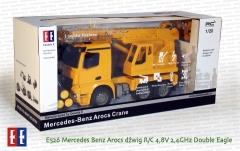 E526 Mercedes Benz Arocs dźwig R/C 4,8V 2,4GHz Double Eagle w pudełku