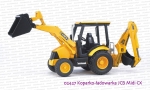 02427 BRUDER Koparko-ładowarka kołowa JCB Midi CX 