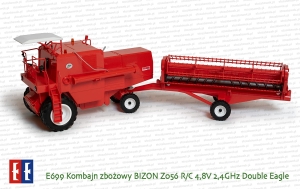 E699 Kombajn zbożowy BIZON Z056 R/C 4,8V 2,4GHz Double Eagle