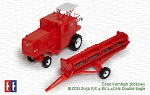 E699 Kombajn zbożowy BIZON Z056 R/C 4,8V 2,4GHz Double Eagle