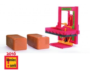 02333 BRUDER Krajarka sprasowanej słomy