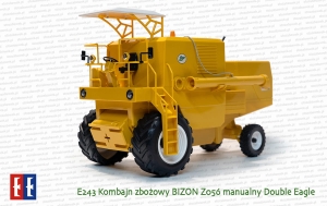 E243 Kombajn zbożowy BIZON Z056 manualny Double Eagle