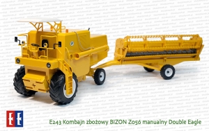E243 Kombajn zbożowy BIZON Z056 manualny Double Eagle