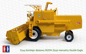 E243 Kombajn zbożowy BIZON Z056 manualny Double Eagle