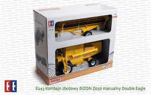 E243 Kombajn zbożowy BIZON Z056 manualny Double Eagle