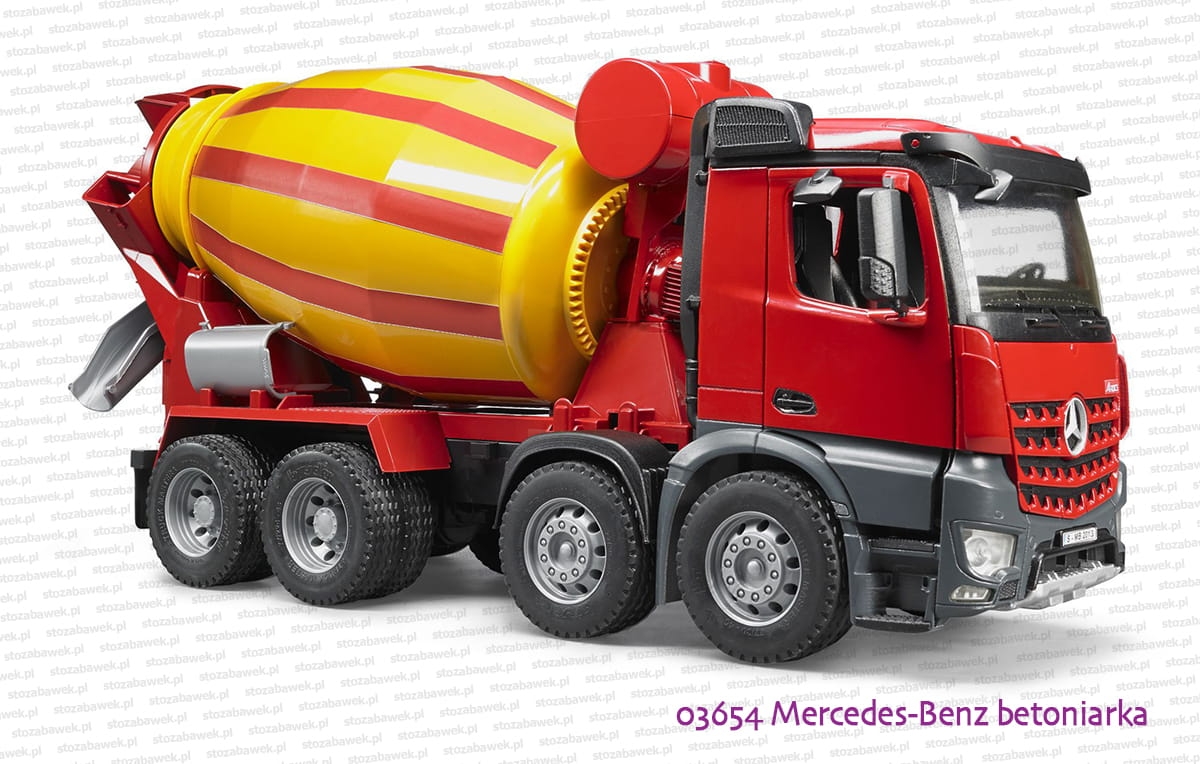 03654 BRUDER Mercedes Benz Arocs betoniarka