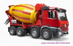 03654 BRUDER Mercedes Benz Arocs betoniarka
