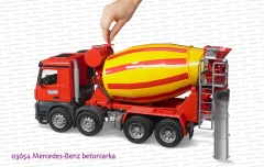 03654 BRUDER Mercedes Benz Arocs betoniarka