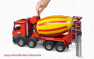 03654 BRUDER Mercedes Benz Arocs betoniarka