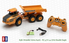 E581 Wozidło Volvo A40G zdalnie sterowane 3,7V 2,4GHz Double Eagle