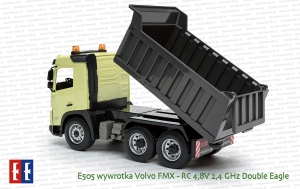E505 Volvo FMX wywrotka zdalnie sterowana 4,8V 2,4GHz firmy Double Eagle