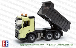 E505 Volvo FMX wywrotka zdalnie sterowana 4,8V 2,4GHz firmy Double Eagle