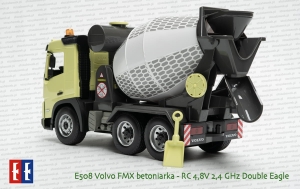 E508 Volvo FMX betoniarka RC 4,8V 2,4GHz Double Eagle