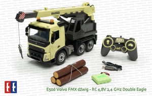 E506 Volvo FMX dźwig RC 4,8V 2,4GHz Double Eagle