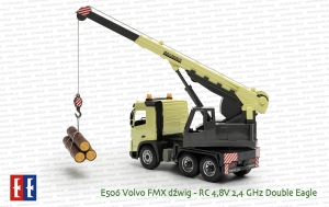E506 Volvo FMX dźwig RC 4,8V 2,4GHz Double Eagle