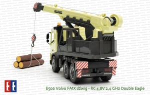 E506 Volvo FMX dźwig RC 4,8V 2,4GHz Double Eagle
