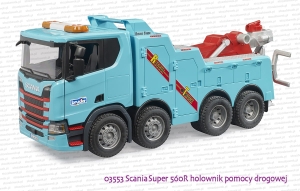03553 Scania Super 560R holownik pomocy drogowej z modułem dźwiękowym
