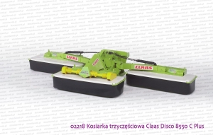Bruder 02218 Kosiarka trzyczęściowa Claas Disco 8550 C Plus