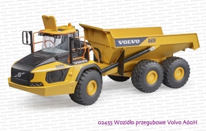 02455 BRUDER Wozidło przegubowe Volvo A60H