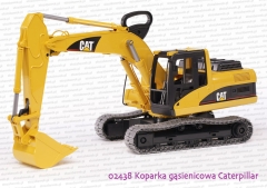 Bruder 02438 Koparka gąsienicowa Caterpillar
