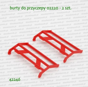 42246 BRUDER Burty do przyczepy 02220
