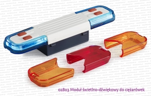 02803 BRUDER Moduł świetlno-dźwiękowy do ciężarówek