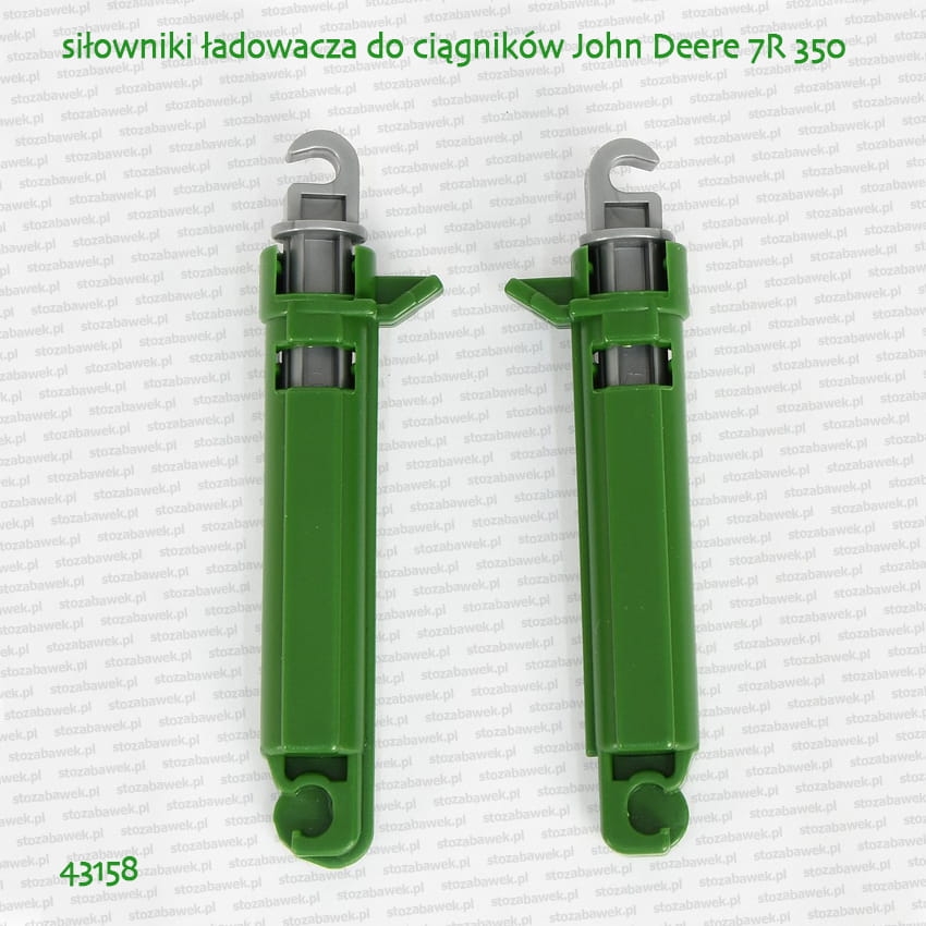 43158 BRUDER Siłowniki ładowacza do ciągników John Deere 7R 350 (serii 03150)