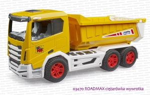 03470 BRUDER ciężarówka wywrotka ROADMAX
