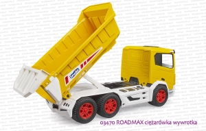 03470 BRUDER ciężarówka wywrotka ROADMAX