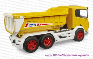 03470 BRUDER ciężarówka wywrotka ROADMAX