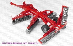 02217 BRUDER Brona talerzowa Kuhn Discover XL