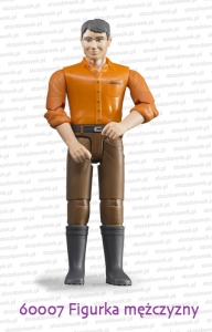 Bruder 60007 Figurka mężczyzny w brązowych spodniach