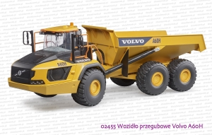 02455 BRUDER Wozidło przegubowe Volvo A60H