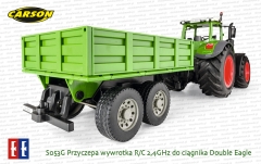 S053G Przyczepa wywrotka zielona do ciągnika RC 4,8V 2,4GHz Double Eagle