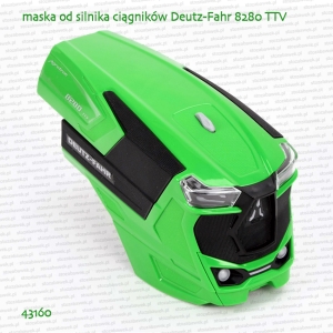 43160 BRUDER Maska od silnika do ciągników Deutz-Fahr 8280 TTV