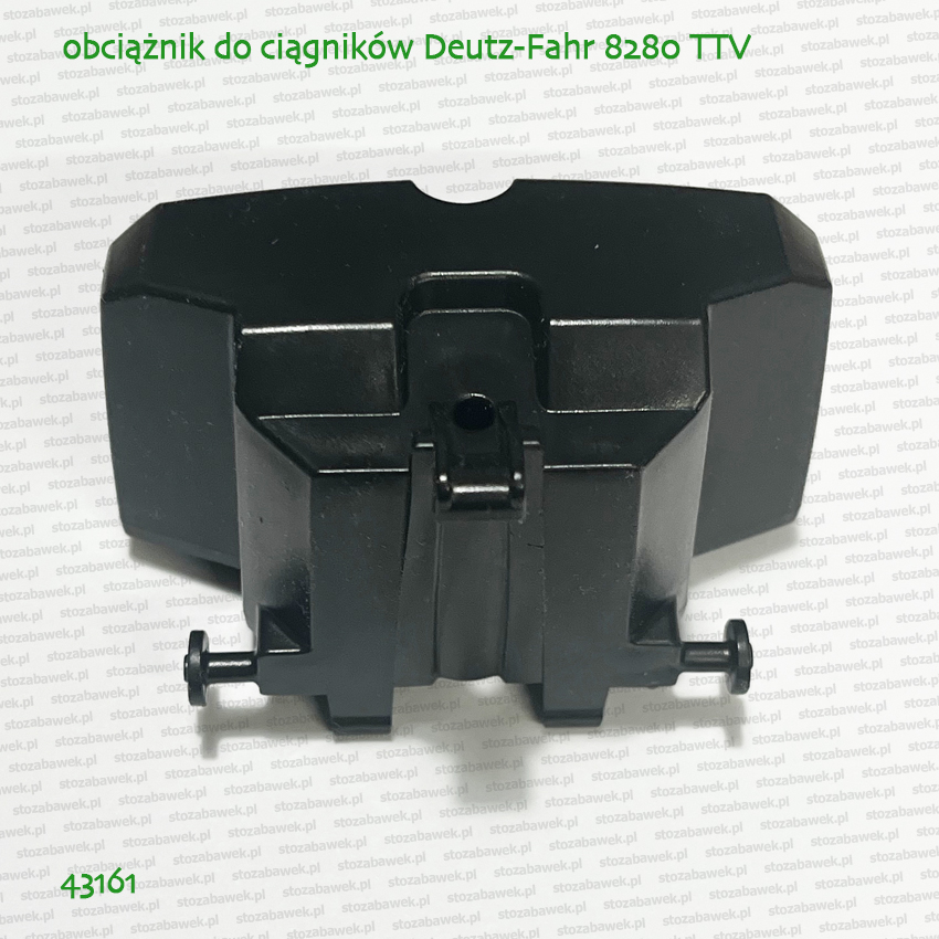 43162 BRUDER Przedni obciążnik do ciągników Deutz-Fahr 8280 TTV